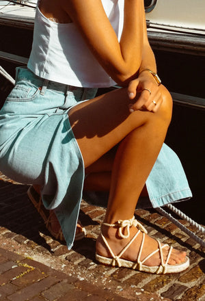 10 Reasons Ribbon Sandals Will Be the Only Shoes You Pack This Summer