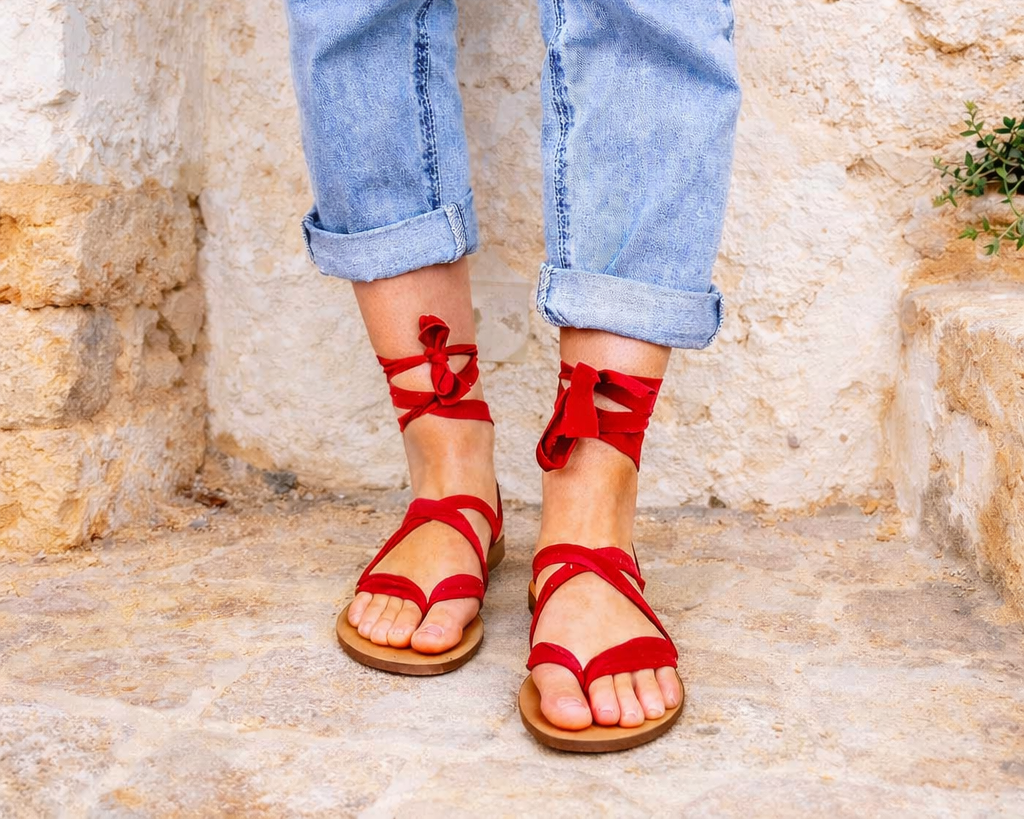 Rarámuri | Vegan Sandals with Interchangeable Ribbons – Raramuri