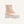 Bogota rose vegan boots for women in side view with chunky sole and minimalist design