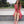 Chalco coral vegan lace-up ribbon travel platform sandals on-foot lifestyle sitting with ankle ties