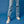 Front view of woman wearing vegan platform boots styled with denim outfit highlighting fit and chunky sole